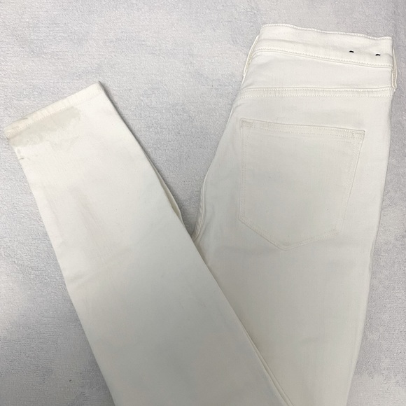 J Crew white skinny jeans - size 26 - Picture 2 of 2